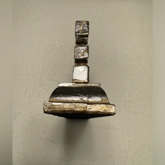 Vintage Silver Peace ☮️ Decor 10”x5.25x2.25 - Picture 6 of 10